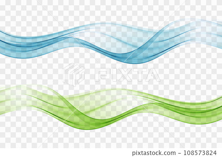 Wave abstract transparent design element. Wave... - Stock Illustration ...