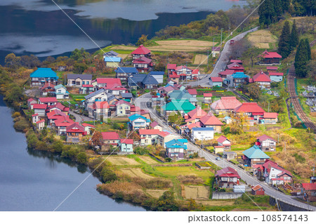 清晨陽光下的太石村 108574143