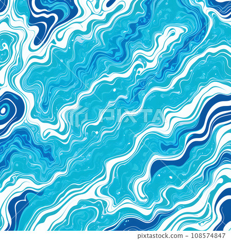 Abstract design ocean water blue white Abstract design ocean water blue white 108574847