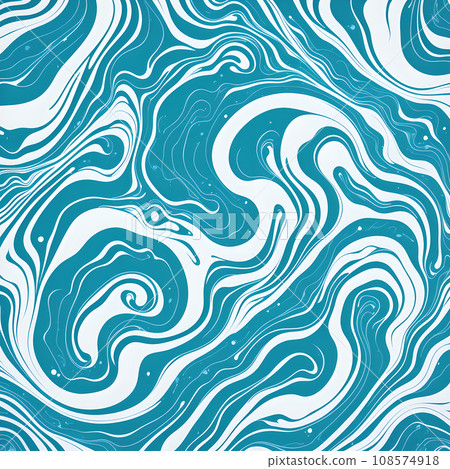 Abstract design ocean water blue white Abstract design ocean water blue white 108574918