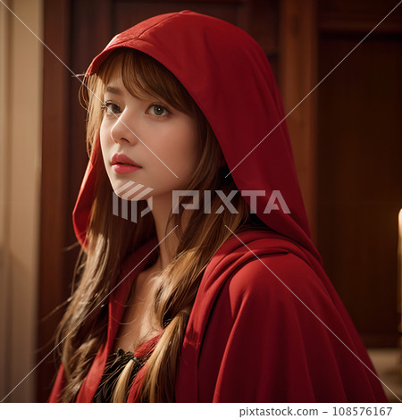 戴著紅頭巾的女人 戴著紅頭巾的女人 108576167