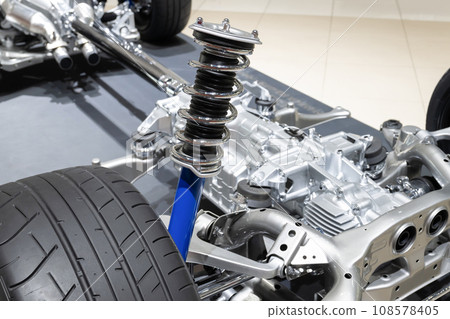 Automobile internal structure model 108578405