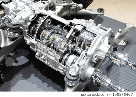 Automobile internal structure model Automobile internal structure model 108578407