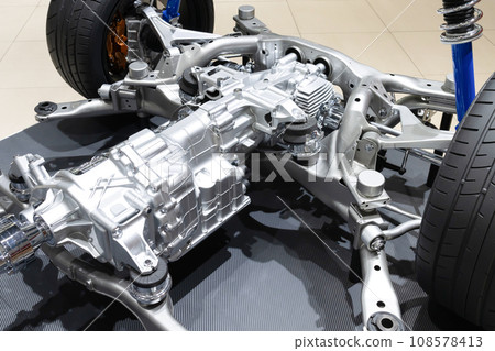 Automobile internal structure model Automobile internal structure model 108578413