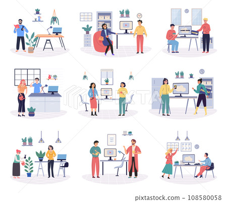 Colleagues vector illustration. The colleagues metaphor underscores interconnectedness and interdependence individuals in professional context Fellow teammates bring diverse perspectives Colleagues vector illustration. The colleagues metaphor underscores interconnectedness and interdependence individuals in professional context Fellow teammates bring diverse perspectives 108580058