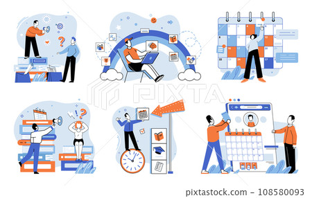Business mentor. Vector illustration. Personal success is often achieved through help mentors and supporters Unity within team is vital for success business Trust is foundation successful mentor 108580093