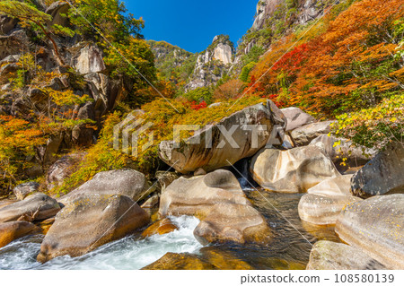 秋天的昇仙峽 - 壯觀的山谷（山梨縣） 108580139