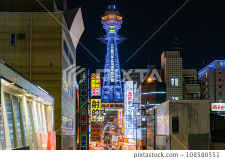 [大阪]新世界燈飾通天閣[更新] 108580551