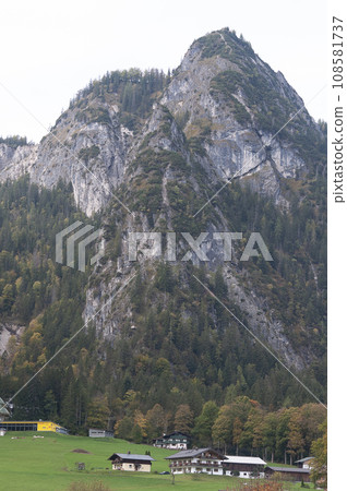 View of Berchtesgaden National Park, Berchtesgaden Alps, Berchtesgadener Land, Bavaria, Germany, Europe 108581737