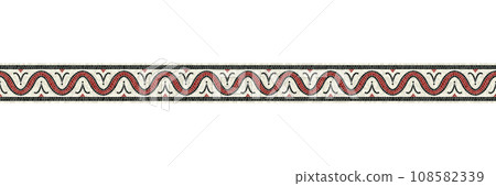 Mosaic tiles decorative border 19 Mosaic tiles decorative border 19 108582339