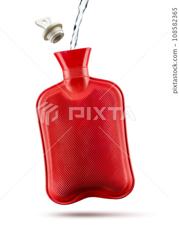 Hot water bottle. Hot water bottle. 108582365