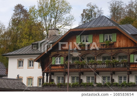 Konigsee Germany - An old house in Konigsee Konigsee Germany - An old house in Konigsee 108583654