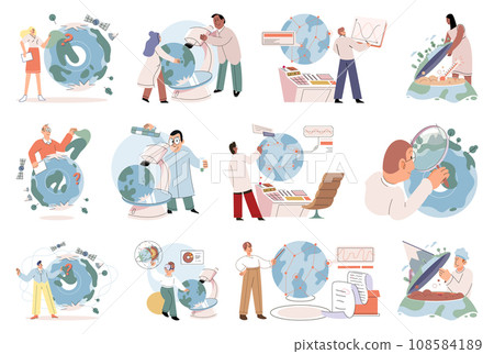 Science. Vector illustration. Education plays vital role in fostering scientific knowledge and understanding Scientific discoveries contribute to advancements in various fields study The pursuit Science. Vector illustration. Education plays vital role in fostering scientific knowledge and understanding Scientific discoveries contribute to advancements in various fields study The pursuit 108584189