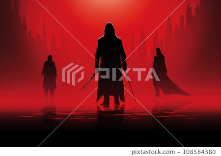 Stealthy assassins with deadly precision - Generative AI Stealthy assassins with deadly precision - Generative AI 108584380