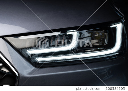 Clean expensive led headlight 108584605