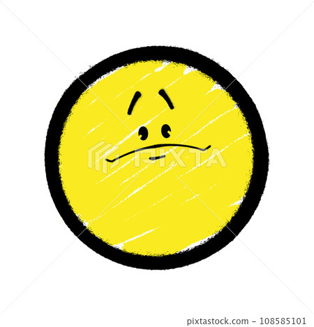 Graffiti emoticon. Smiling face painted spray paint. Vector illustration Graffiti emoticon. Smiling face painted spray paint. Vector illustration 108585101
