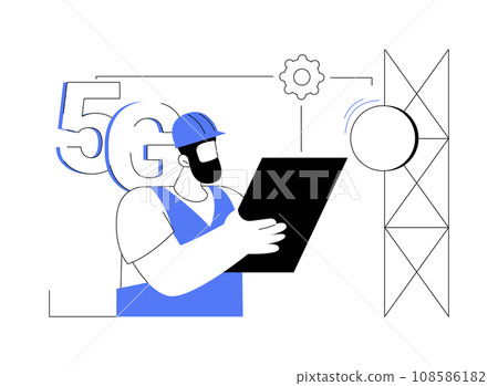 Field service abstract concept vector illustration. Field service abstract concept vector illustration. 108586182