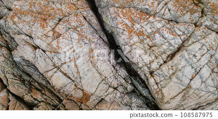 Rocky Shore on the Pacific Ocean Coast. Vancouver Island, BC, Canada. Nature Background Rocky Shore on the Pacific Ocean Coast. Vancouver Island, BC, Canada. Nature Background 108587975