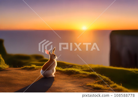 Rabbit on the cliff 1 108588778