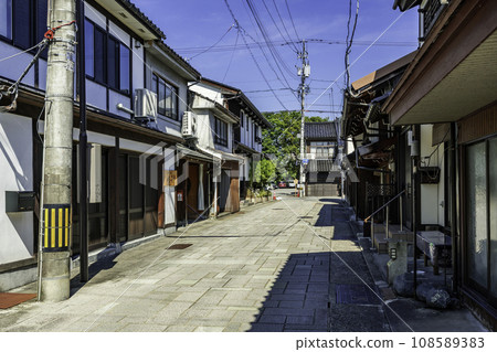 越中八尾西町街景 富山縣富山市 108589383
