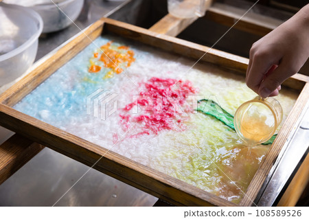 孩子體驗造紙 孩子體驗造紙 108589526