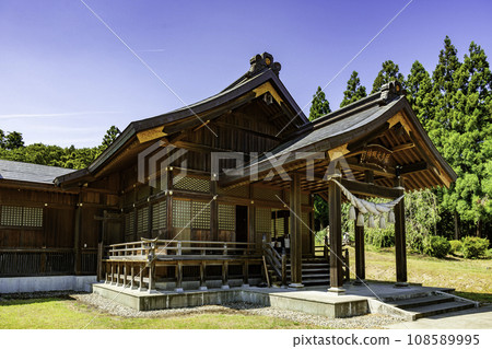 新潟縣上越市 上越伊田神社參拜殿 108589995