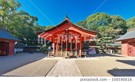 [Nagato Kuni Ichinomiya Sumiyoshi Shrine] (High resolution version) Ichinomiya Sumiyoshi, Shimonoseki City, Yamaguchi Prefecture 108590816