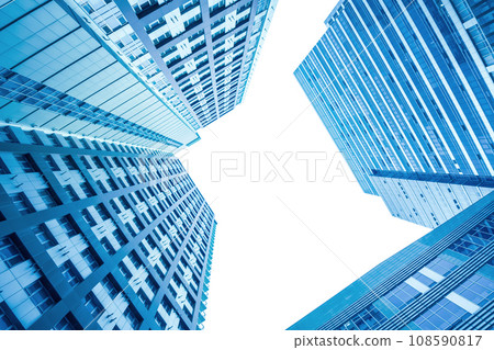 Modern perspective architecture background Modern perspective architecture background 108590817