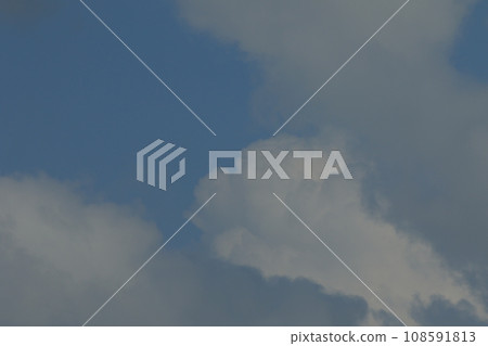 White clouds floating in the blue sky White clouds floating in the blue sky 108591813