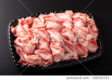 [American] Angus beef, cut into pieces 108592353