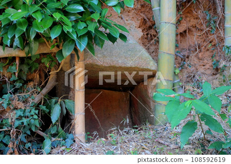 "Kaminagano sarcophagus group" in the bamboo forest, Kokura, Kitakyushu city "Kaminagano sarcophagus group" in the bamboo forest, Kokura, Kitakyushu city 108592619