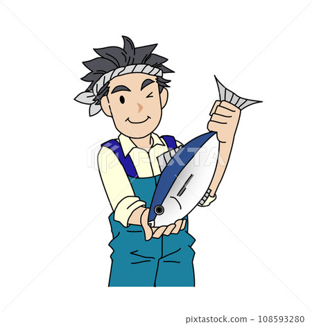A fisherman with a gentle touch A fisherman with a gentle touch 108593280