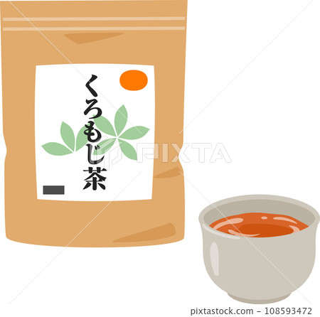 Kuromoji tea in a bag 108593472