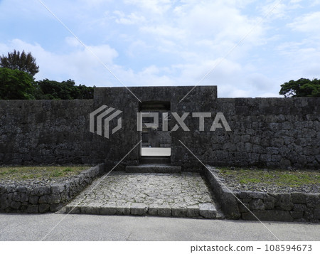 View of Tamaudun, Okinawa 108594673