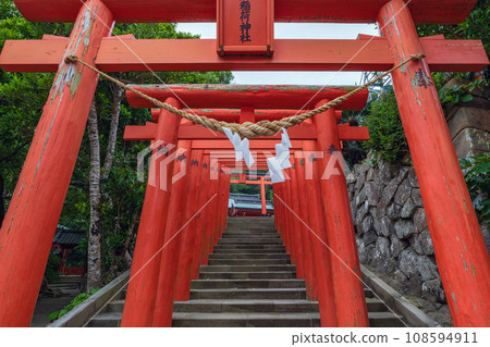 宮崎牛戶神社 牛戶稻荷神社鳥居 108594911