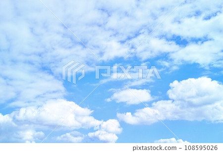 藍色的天空和雲圖像 藍色的天空和雲圖像 108595026