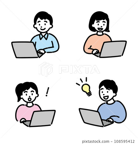 適合使用電腦的兒童 B 108595412