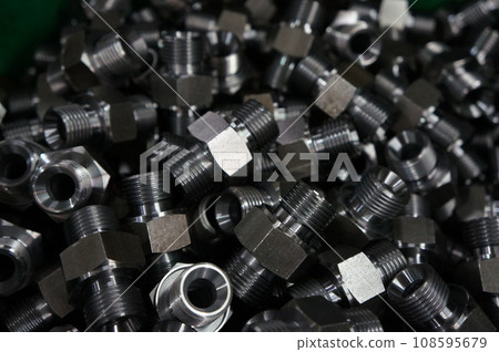 Many Nipple Adapter fitting used to connect for hydraulic Many Nipple Adapter fitting used to connect for hydraulic 108595679