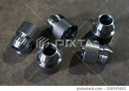 Many Nipple Adapter fitting used to connect for hydraulic Many Nipple Adapter fitting used to connect for hydraulic 108595683
