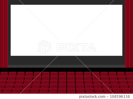 movie theater screen 108596138