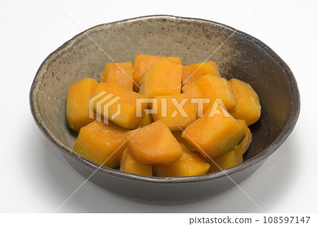 Simmered pumpkin Simmered pumpkin 108597147