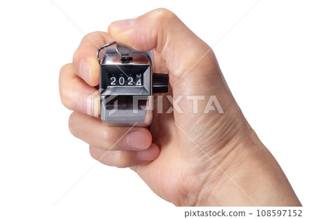 The number on the counter changes to 2024 The number on the counter changes to 2024 108597152