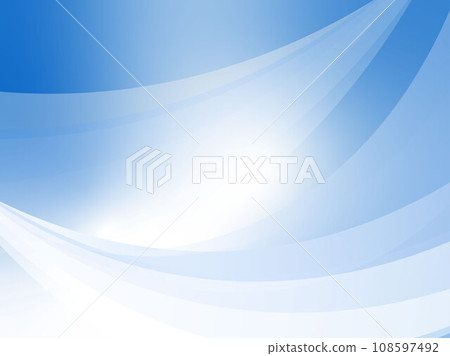 Cool wave abstract background material_blue Cool wave abstract background material_blue 108597492