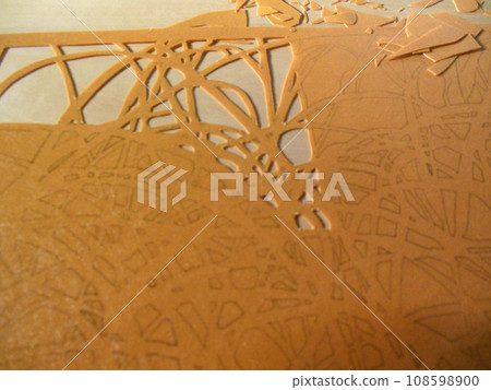 Pattern in the middle of cutting Pattern in the middle of cutting 108598900