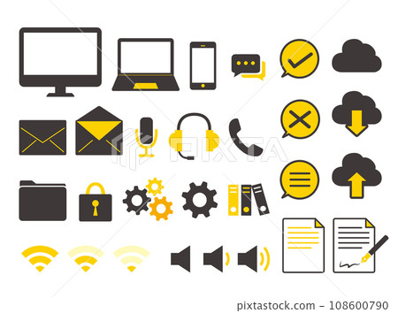Network icon set Network icon set 108600790