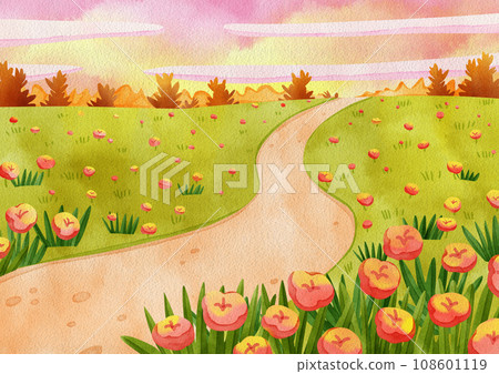 Landscape nature background Landscape nature background 108601119