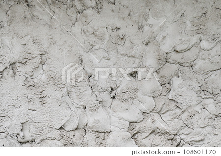 The background of an old wall decorated with gray cement mortar The background of an old wall decorated with gray cement mortar 108601170