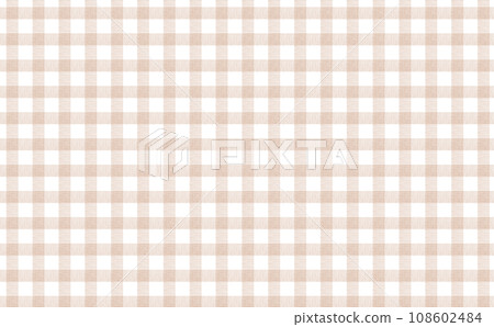 Hand-drawn style plaid background material 108602484