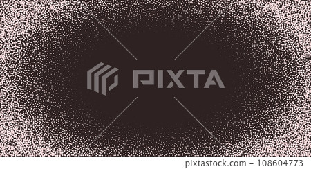 Gritty and Rough Sand Texture. Vintage Film-Style Background with Sandy Grunge Elements. Isolated Vector for Retro Art. 108604773