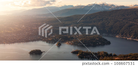 Residential Homes at Deep Cove. North Vancouver, BC, Canada. Residential Homes at Deep Cove. North Vancouver, BC, Canada. 108607531